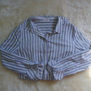 ⚡3 for 25$⚡  Lightweight striped button-up - S / M